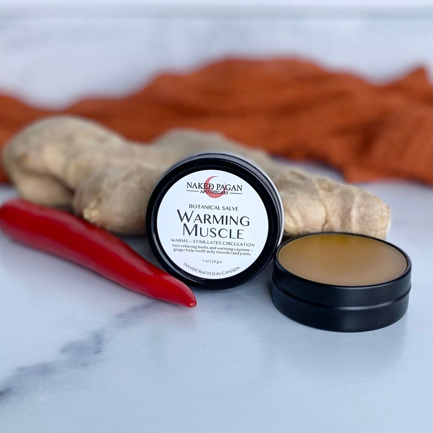 Warming Muscle Botanical Salve