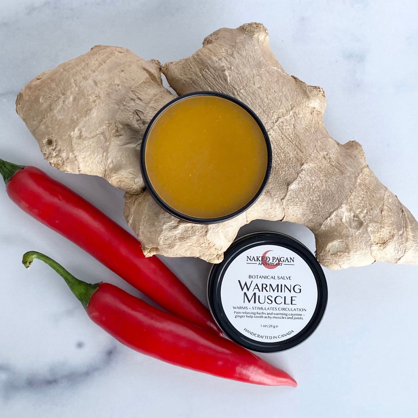 Warming Muscle Botanical Salve
