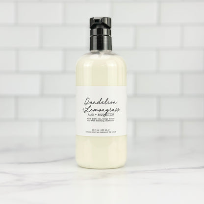Dandelion + Lemongrass Body Lotion
