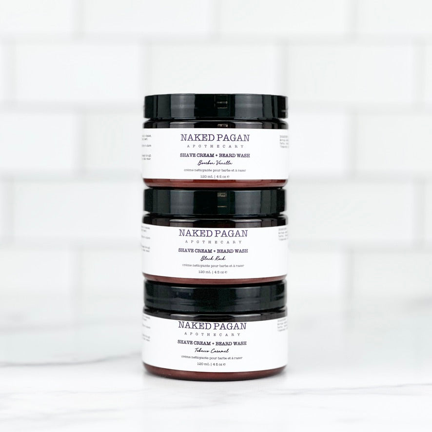 Shave Cream + Beard Wash