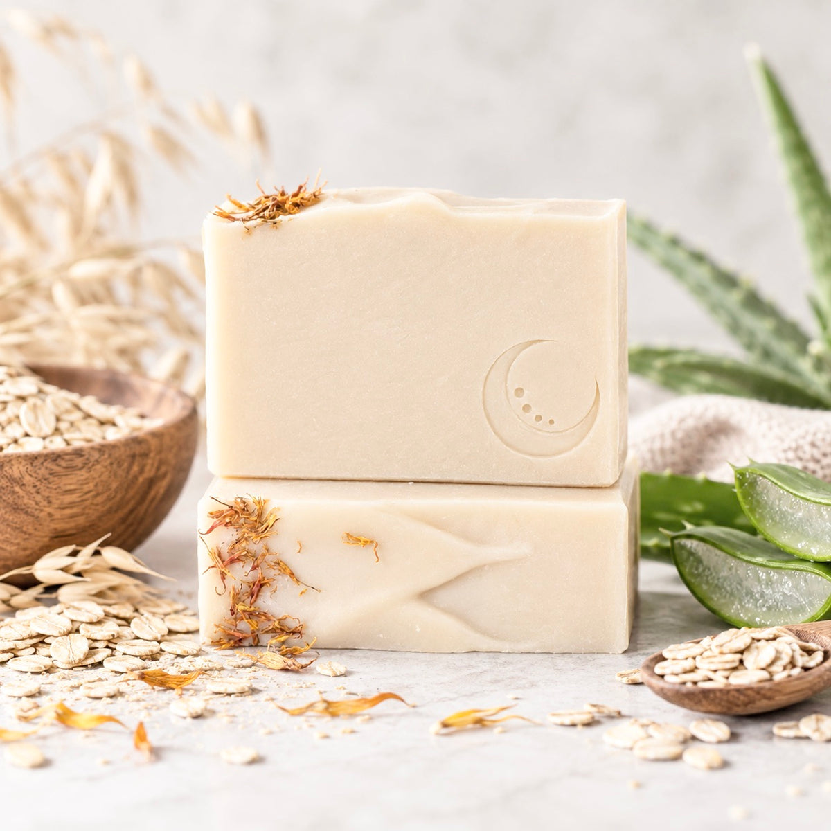 Oatmeal + Aloe Soap
